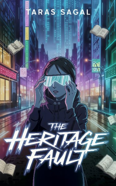 The Heritage Fault book cover by Taras Sagal